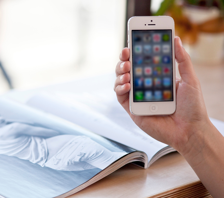 Mobile website design