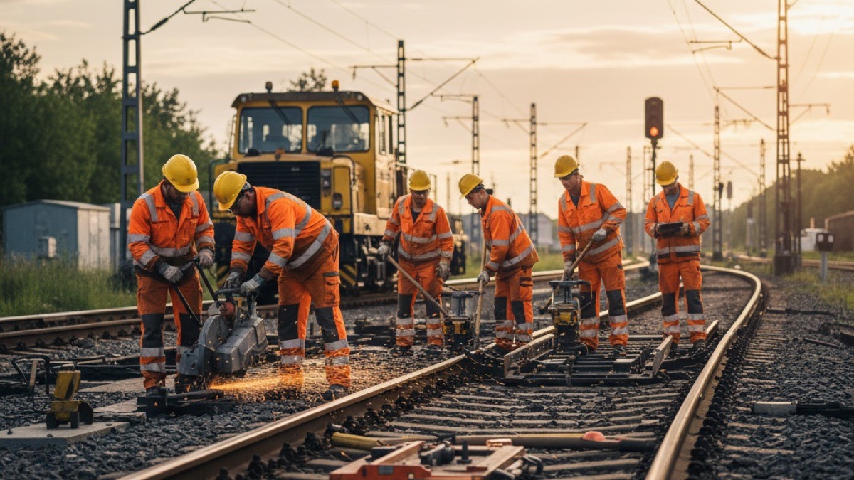 Rail workers on track, the workforce RailGard AI manages fatigue risk for